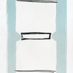 José Guerrero, El color de la poesía, Sin título [Senderos a sitios lejanos. Lawrence Ferlinghetti], 1975