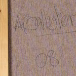 Antonio Ballester Moreno, Cabra, 2008, signature and date