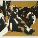 Rafael Canogar, Los fans, 1973